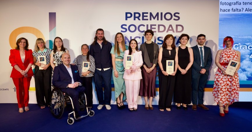 COCEMFE entrega los Premios Sociedad Inclusiva 2026: “Detrás de cada avance, hay personas comprometidas”